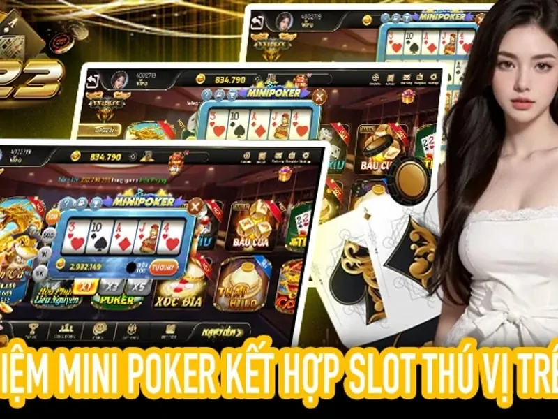 Trò chơi Poker Texas Hold'em tại 77bet