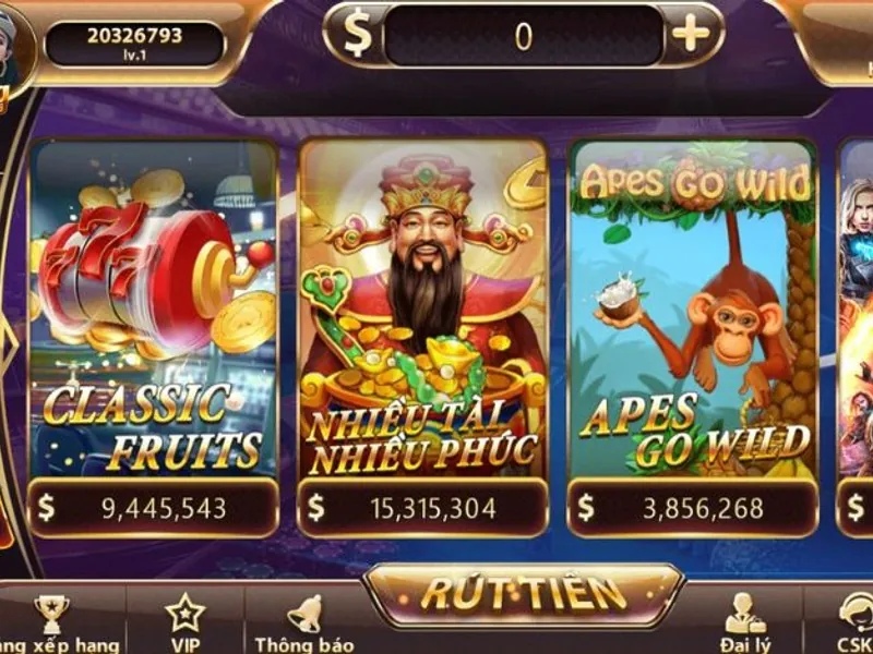 Trò chơi Slots 77bet