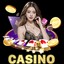 Biểu tượng phát trực tiếp với nút play